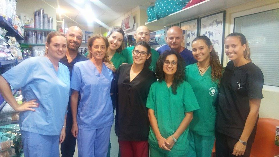 Clínica Veterinaria Puerto de Mazarrón equipo de clínica veterinaria